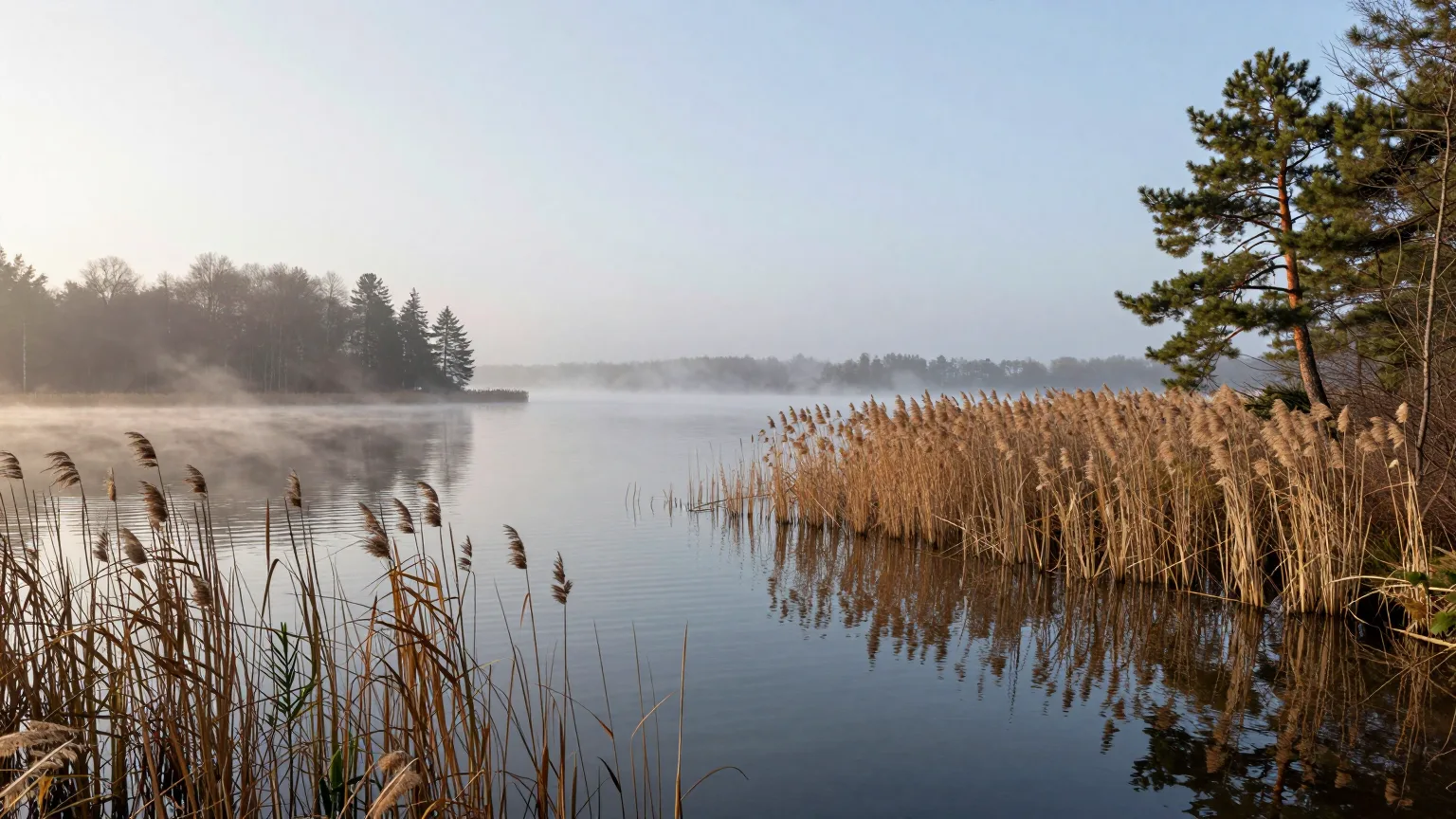 Landschaft bei Laage in Mecklenburg